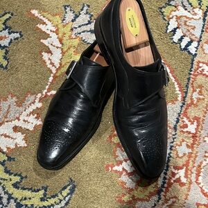 Classic Black Leather Derbys